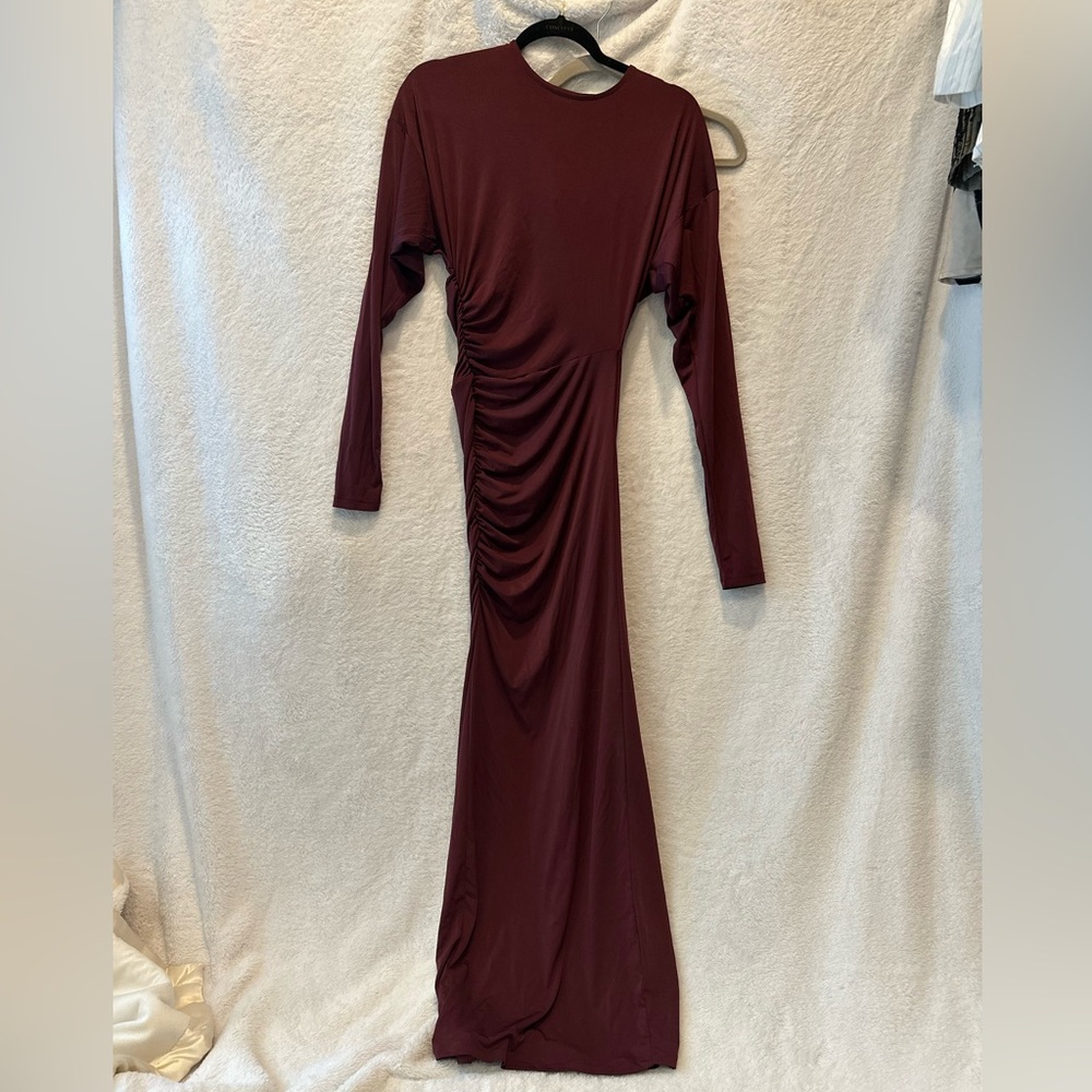Burgundy Maxi Dress